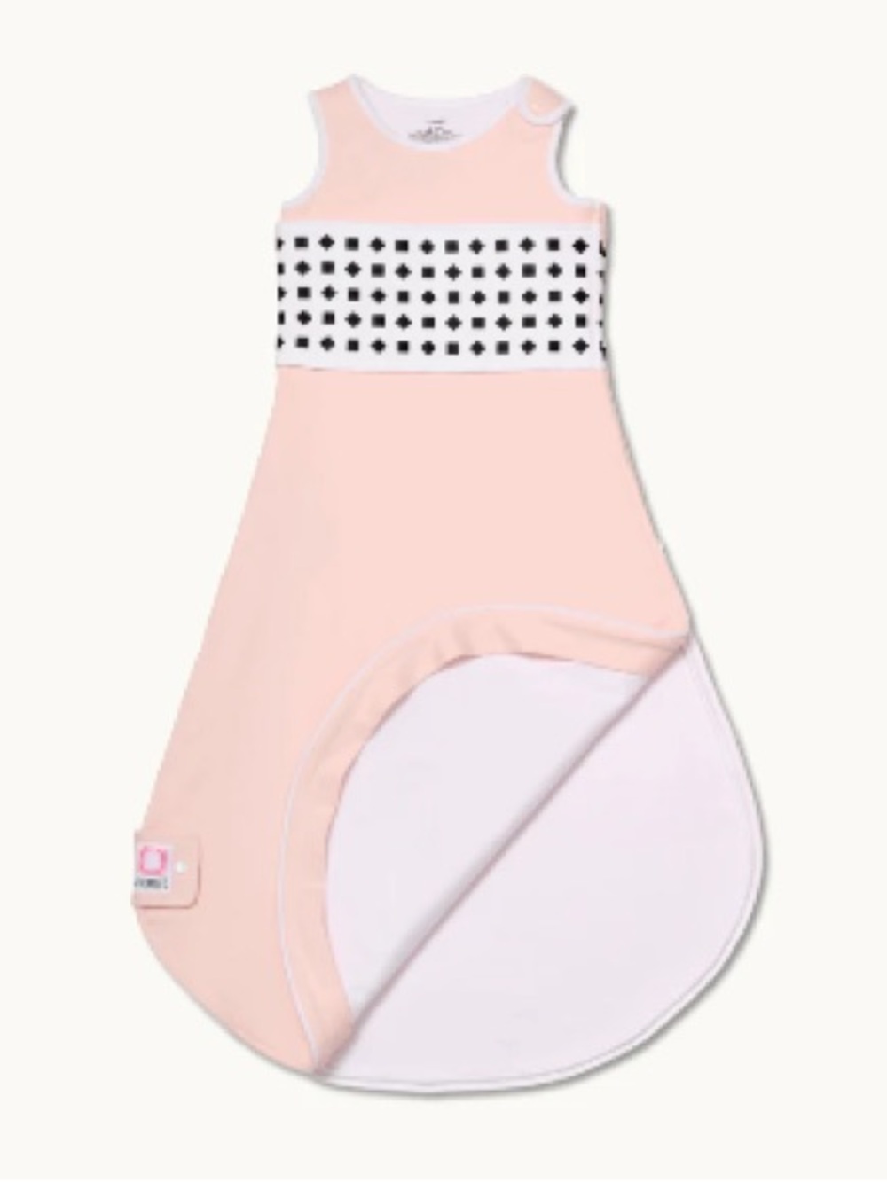 Nanit Breathing Wear Sleeping Bag 6-12 months in “Blush Pink”